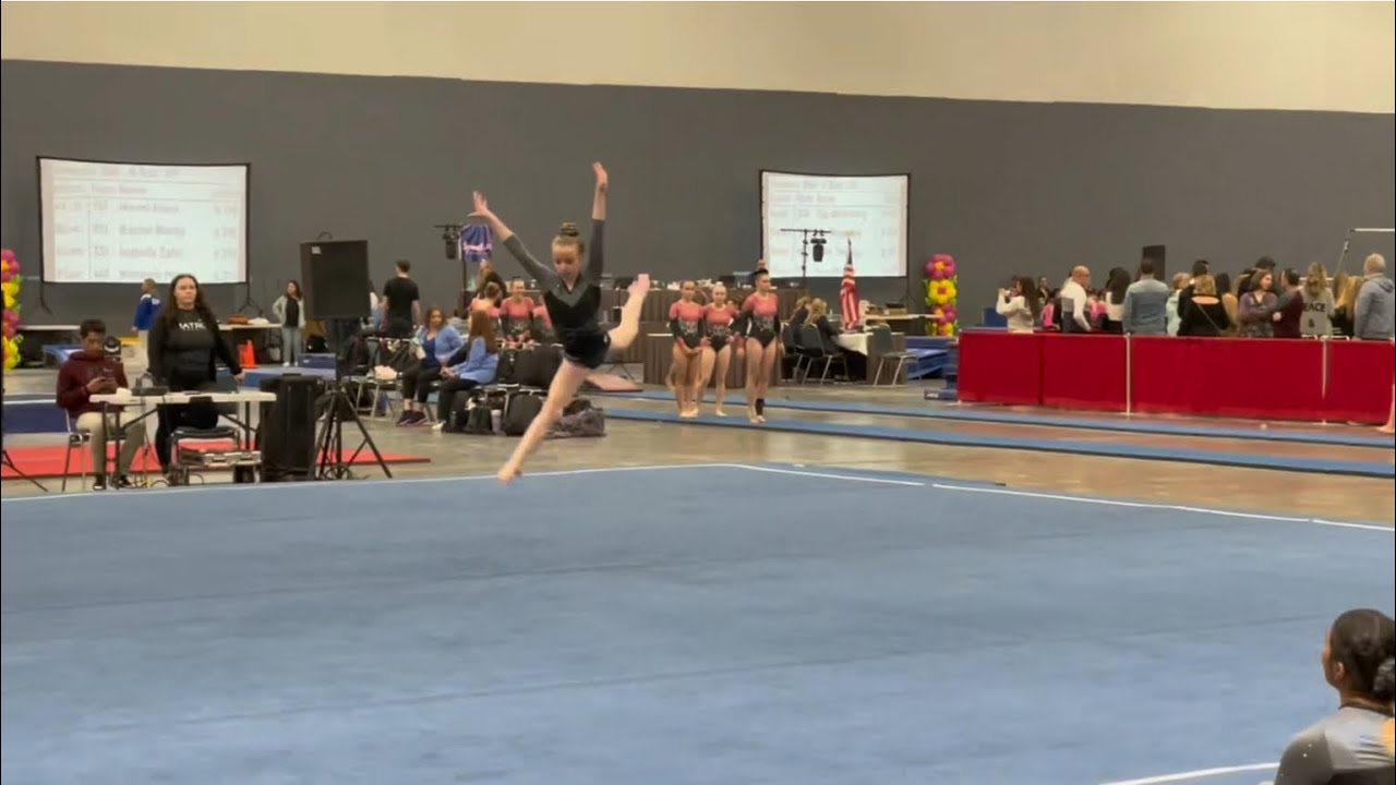 Gymnastics Xcel Platinum LA competition