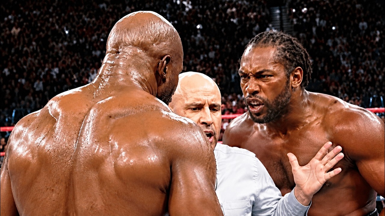 Brutal pelea entre Evander Holyfield y Lennox Lewis
