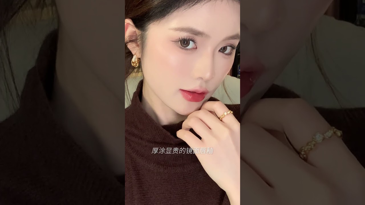 谁能拒绝一支娇艳欲滴的露水玫瑰色口红！#口红#口红试色#我的口红日记