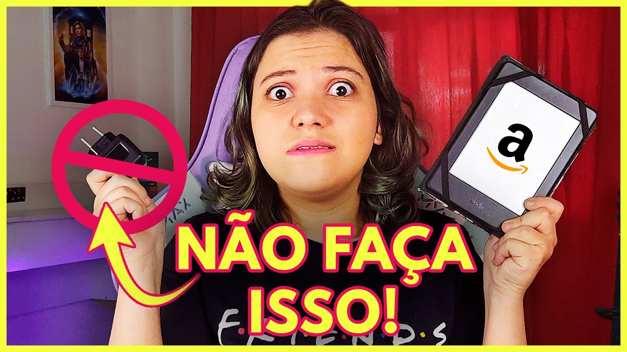 Como fazer a BATERIA do seu KINDLE durar MAIS!