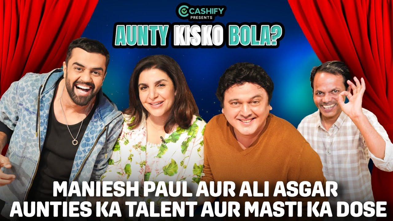 Dilip Ne Khola Apna Show? Takkar Dene Maniesh Paul & Ali Asgar On Aunties Ka Talent Show!
