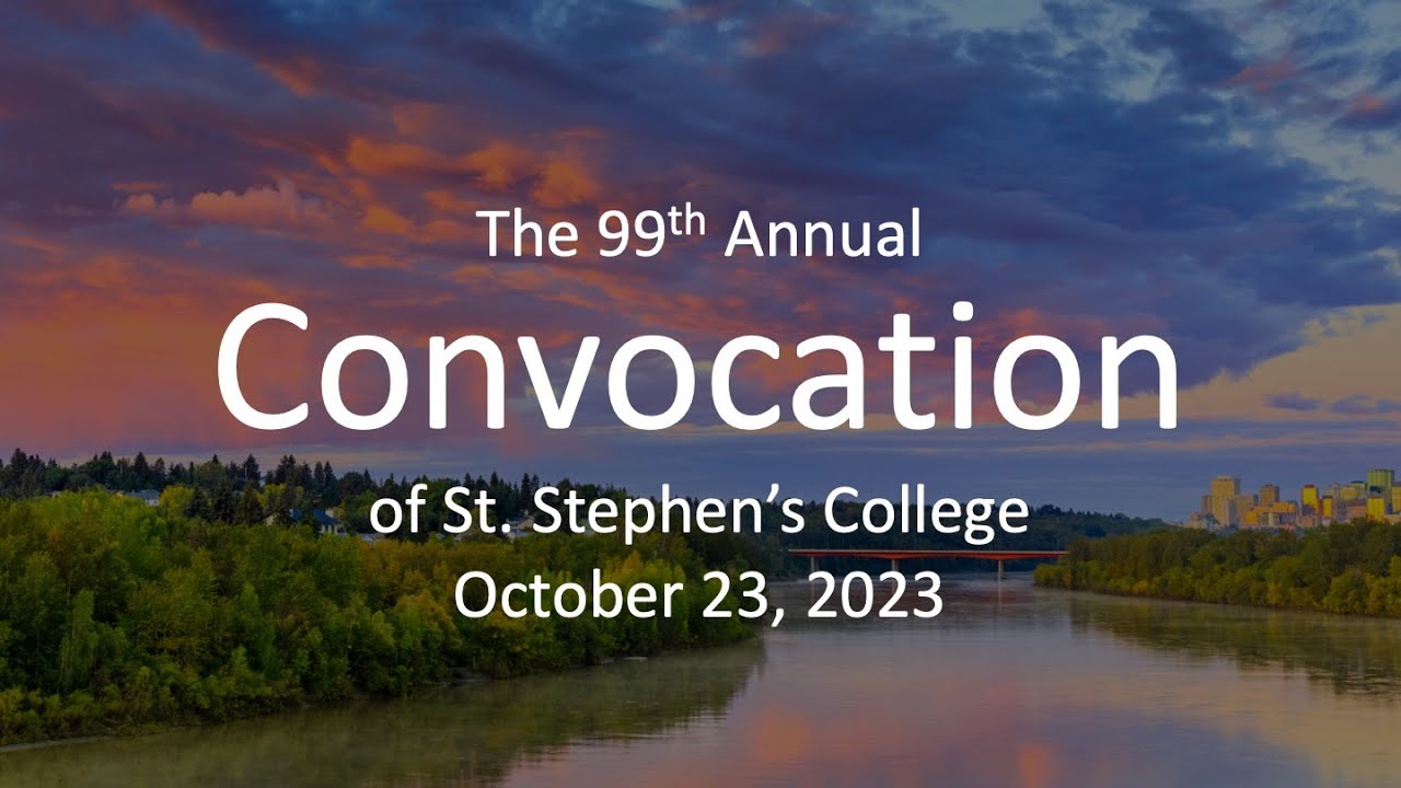 The 99th Annual Convocation of St. Stephen's College (2023)