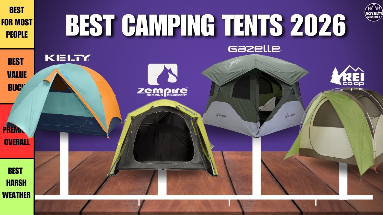 Best Camping Tents 2025 - Top 5 Best Models So Far