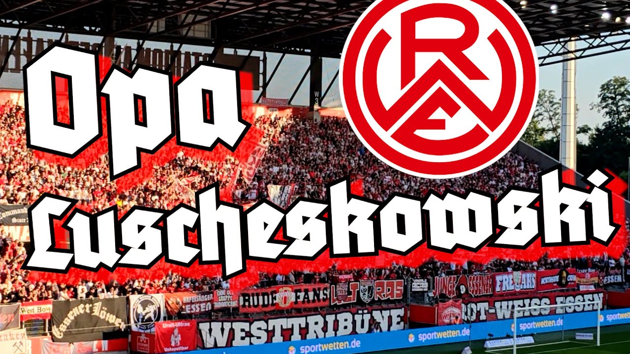 Opa Luscheskowski: Schützenswertes Kulturgut | Rot-Weiss Essen seit 1907 Spiel gg Erzgebirge Aue 1:1