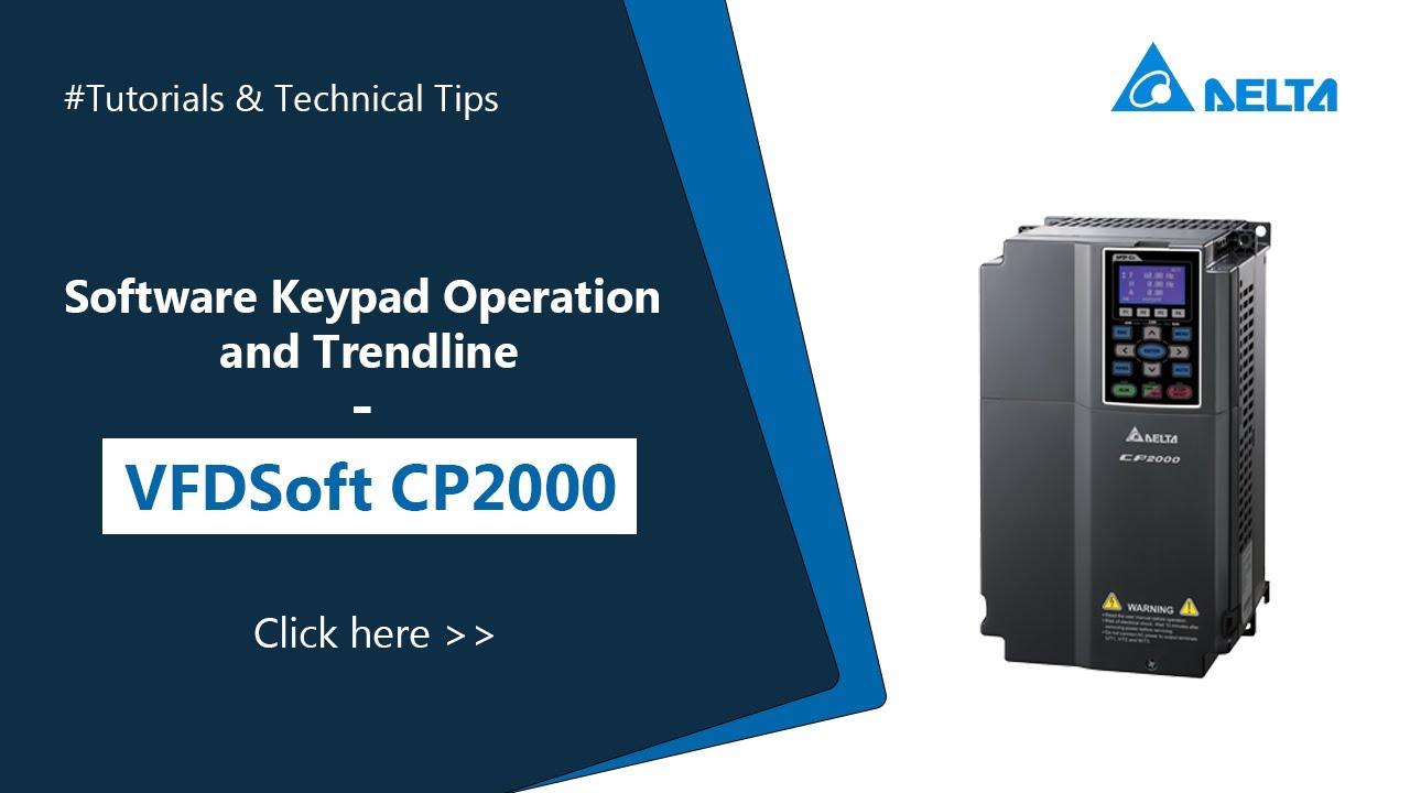 Software Keypad Operation and Trendline - VFDSoft CP2000
