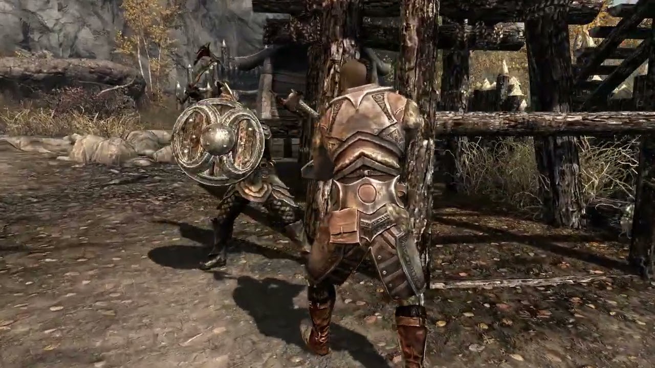 Skyrim Battles - Chief Yamarz vs Ghorbash the Iron Hand