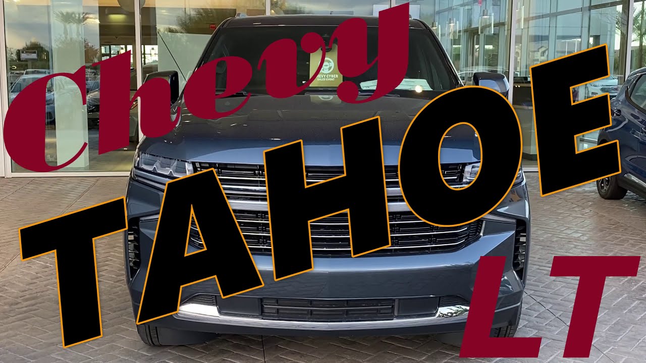 2021 Chevy Tahoe LT  |  4WD  |  EcoTec3  |  355HP  |  5.3L  |  V8  |  10-Speed Auto