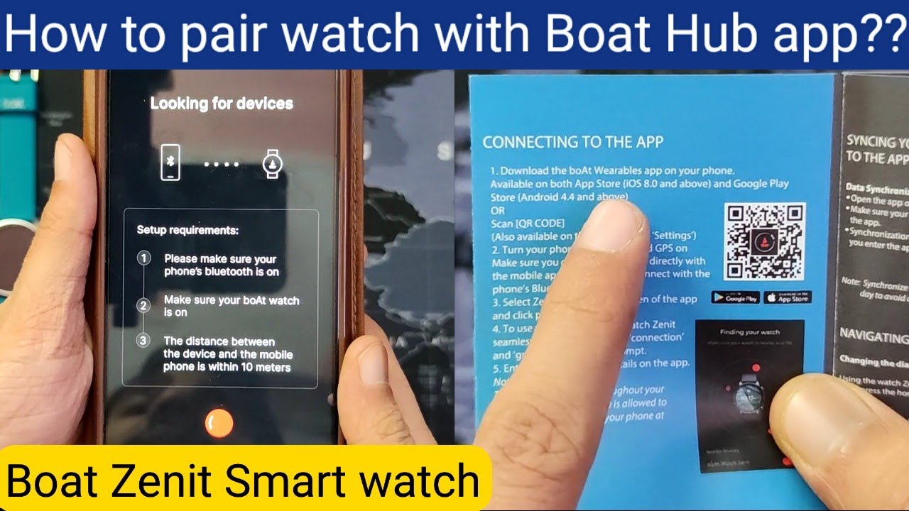 Boat Zenit Smart watch | Boat Hub App Installation, Pairing and Setup | How to Setup Smart watch🔥🔥