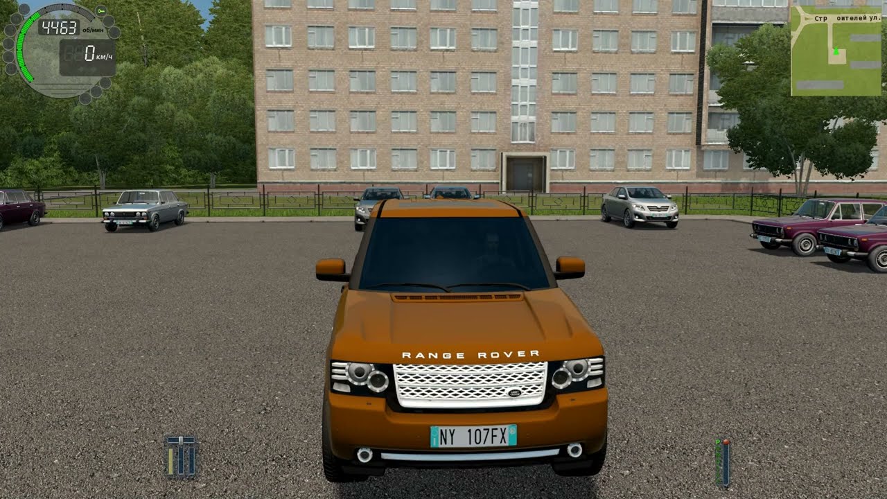 Range Rover Autobiography 2012 City Car Driving