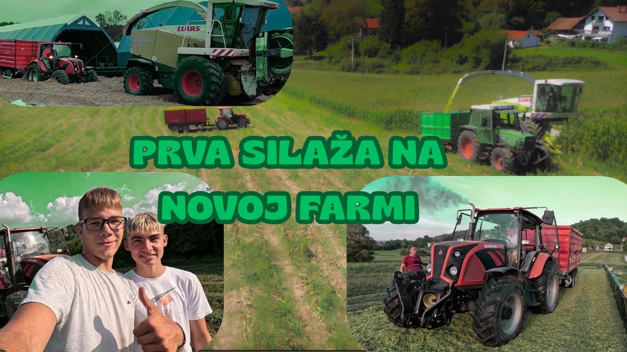 PRVI PUT IKAD SILIRAMO NA NOVOJ FARMI🌽 ZAPELI U SILOSU 😮!!! ručno istovarali 15m3 (27.8.2025.)