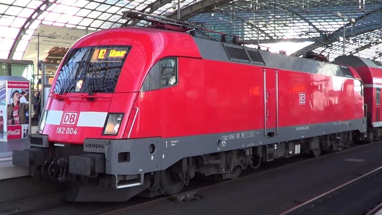 DB Siemens Taurus Locomotive. Nice starting sound