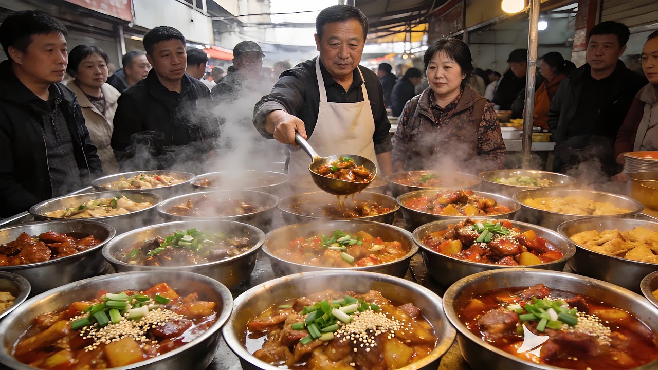 山东良心夫妻做自助餐，10元30道菜随便吃，直言能体验到农民工的心酸！【好食勇哥】