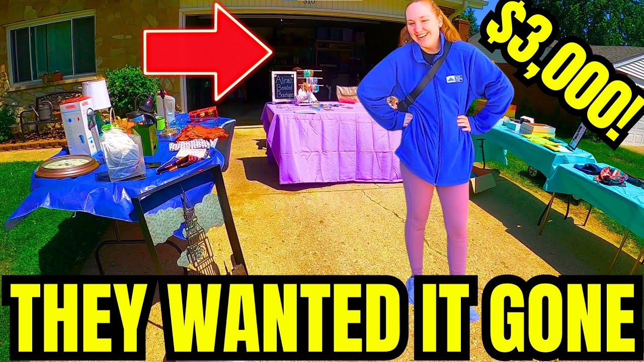 HUGE COMMUNITY YARD SALE LEADS TO DEALS OF A LIFETIME