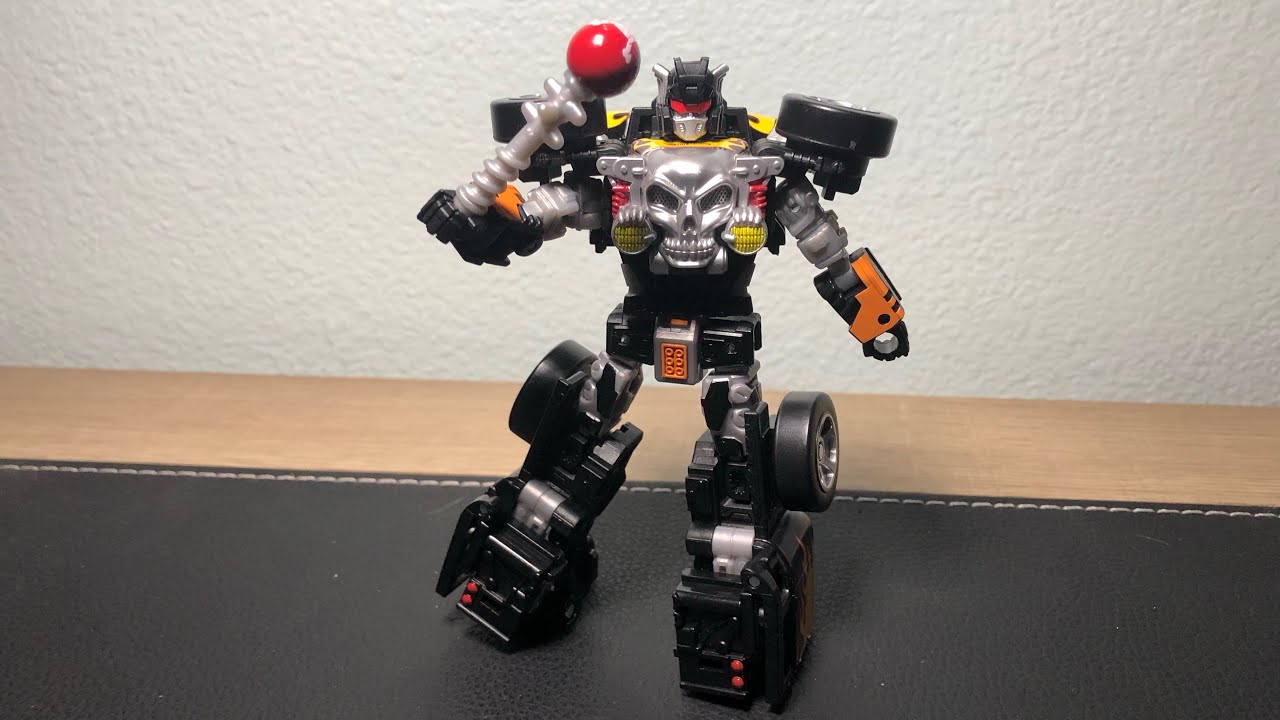Обзор игрушки Transformers X Hot Wheels Bone Shaker