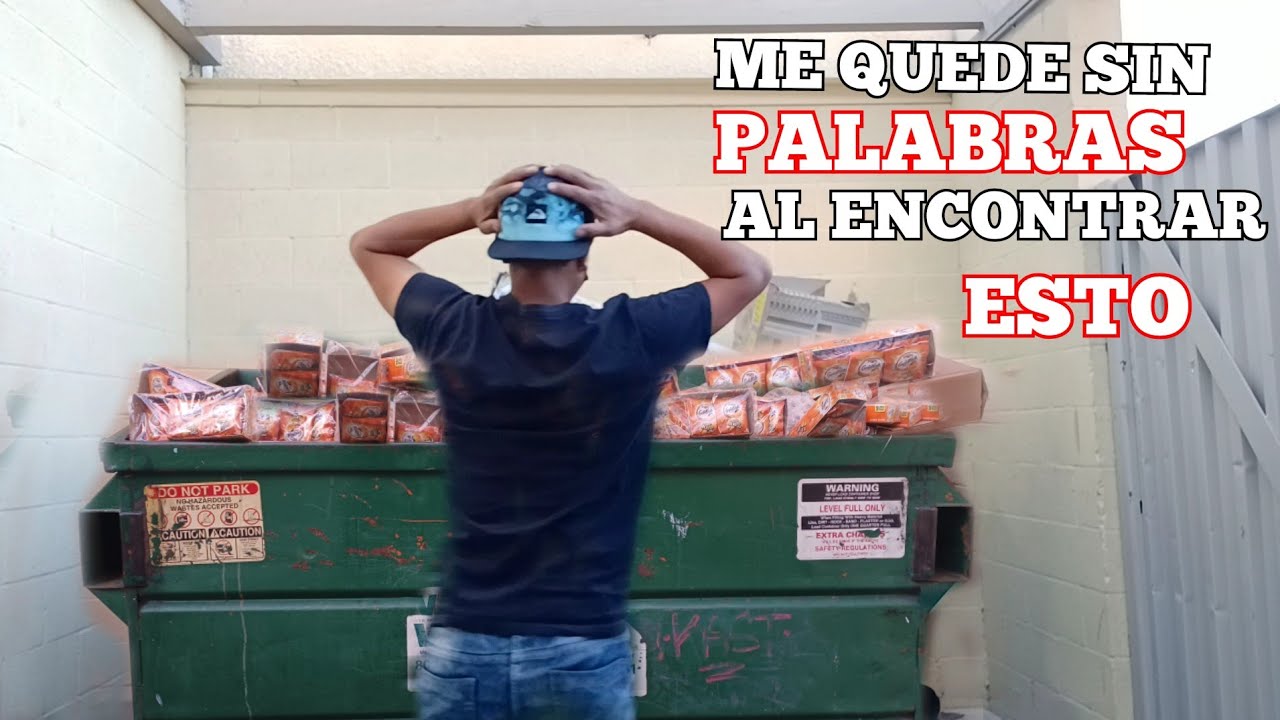 #dumpsterdiving. A LAS TIENDAS LES SOBRA EL DINERO QUE NO LES IMPORTA TIRAR TODO ESTO