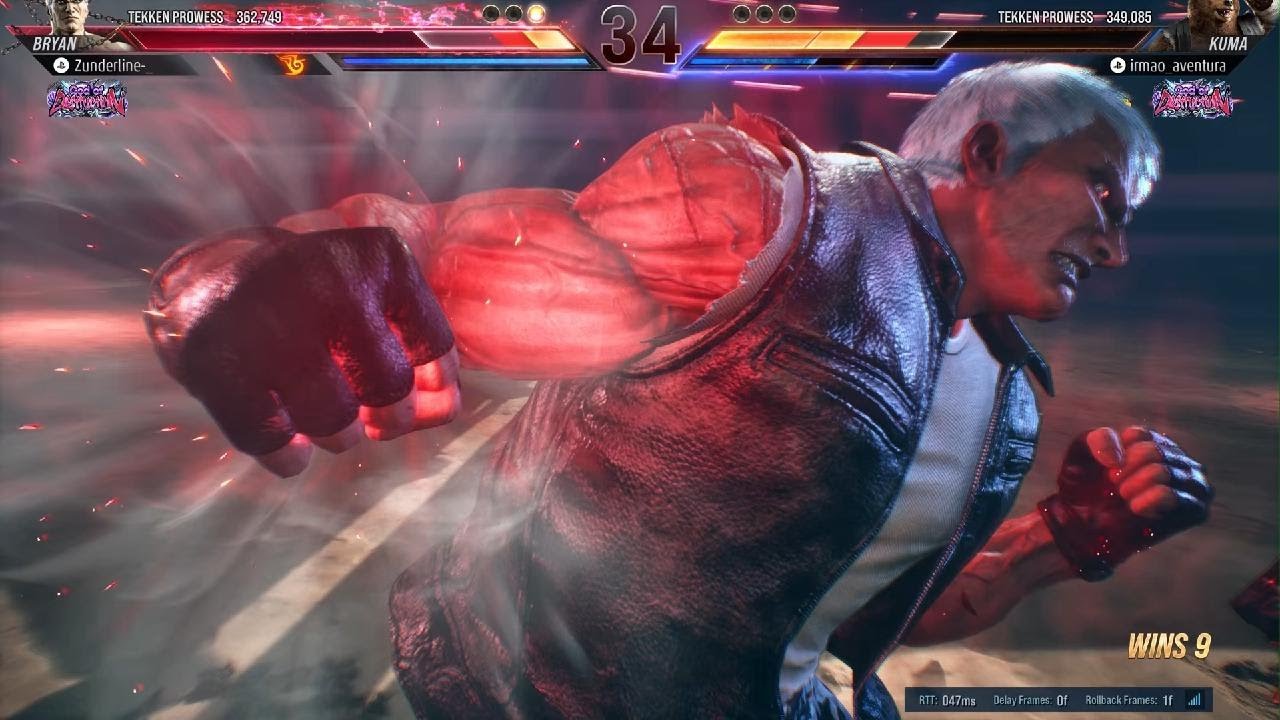 TEKKEN 8 Zunderline-_ (Bryan) VS irmao_aventura (Kuma) 