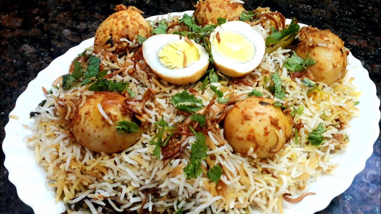 EGG BIRYANI RECIPE-HYDERABADI EGG DUM BIRYANI-ANDEY KI BIRYANI-EGG DUM BIRYANI by*VAJIHA'S KITCHEN*