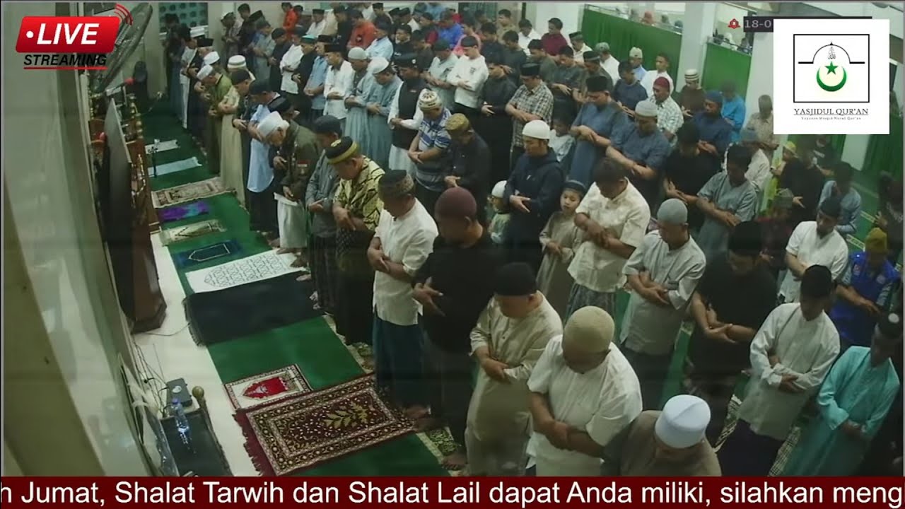 SHALAT SUBUH | QS: AL QAMAR | Mesjid Nurul Quran | Live MNQ TV
