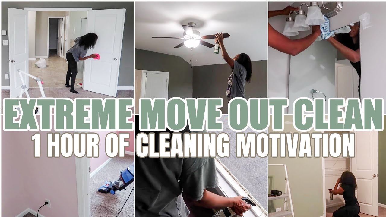 EXTREME MOVE OUT CLEAN WITH ME | WHOLE HOUSE CLEANING MOTIVATION | 2025 CLEAN WITH ME