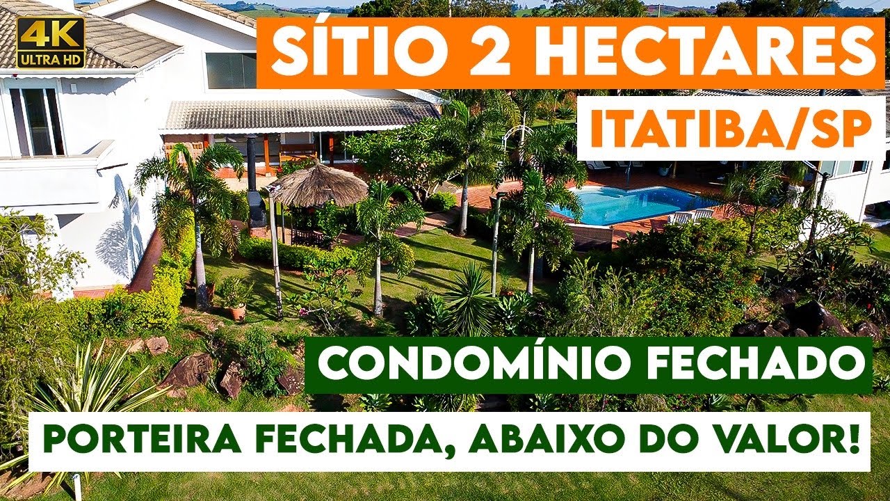 SÍTIO 2 Hectares, Condominio Fechado ( OPORTUNIDADE )