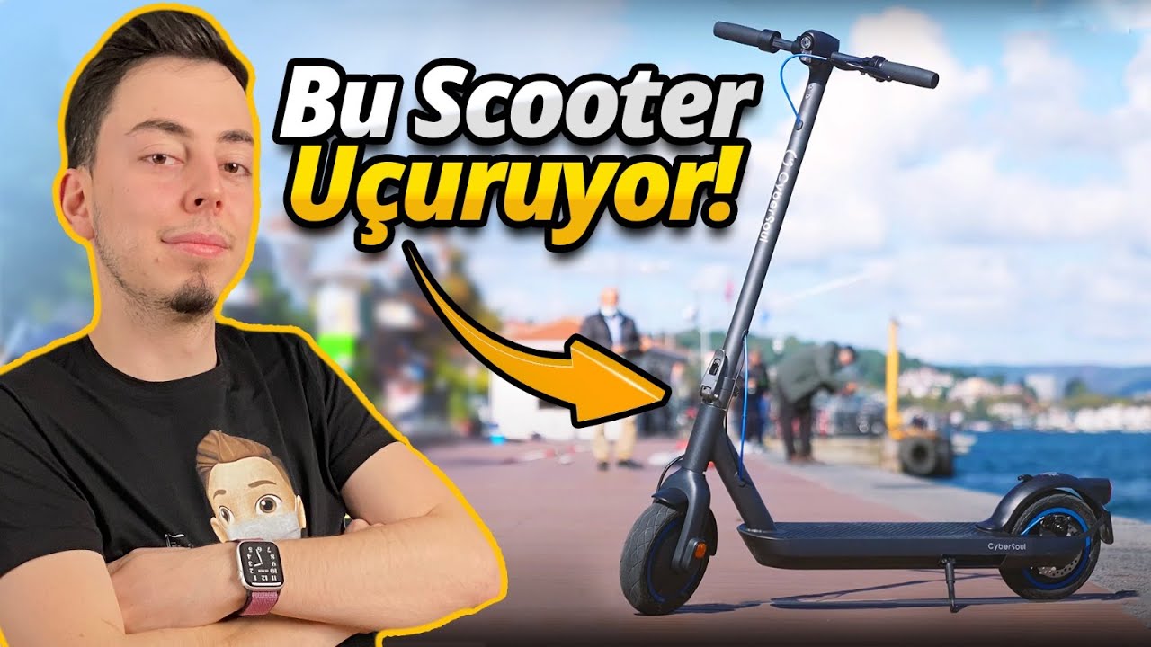 Patinajla kalkıp 54 KM giden Scooter! - CyberSoul X3 Pro inceleme!