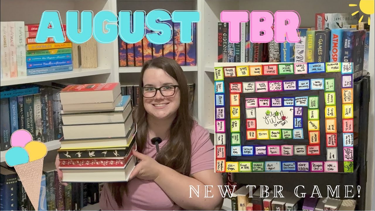 Я сделал новую игровую доску TBR! Время TBR в августе