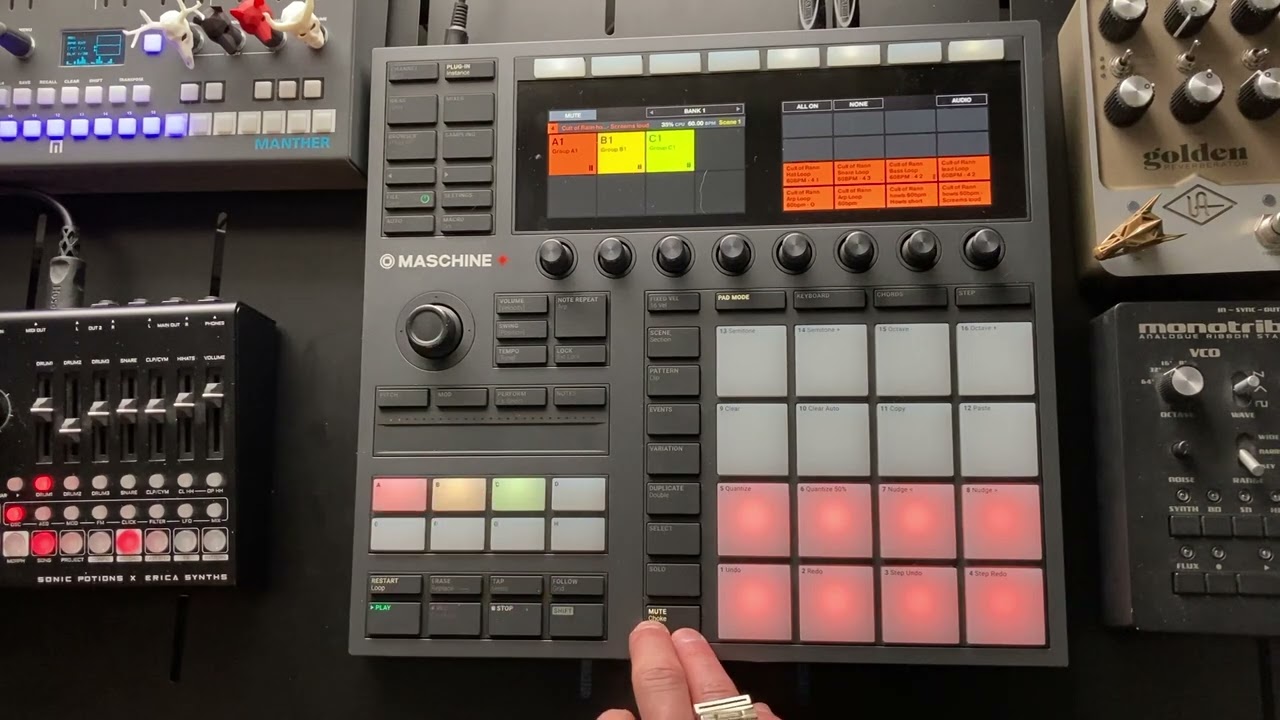 Thundergate set with Maschine Plus?