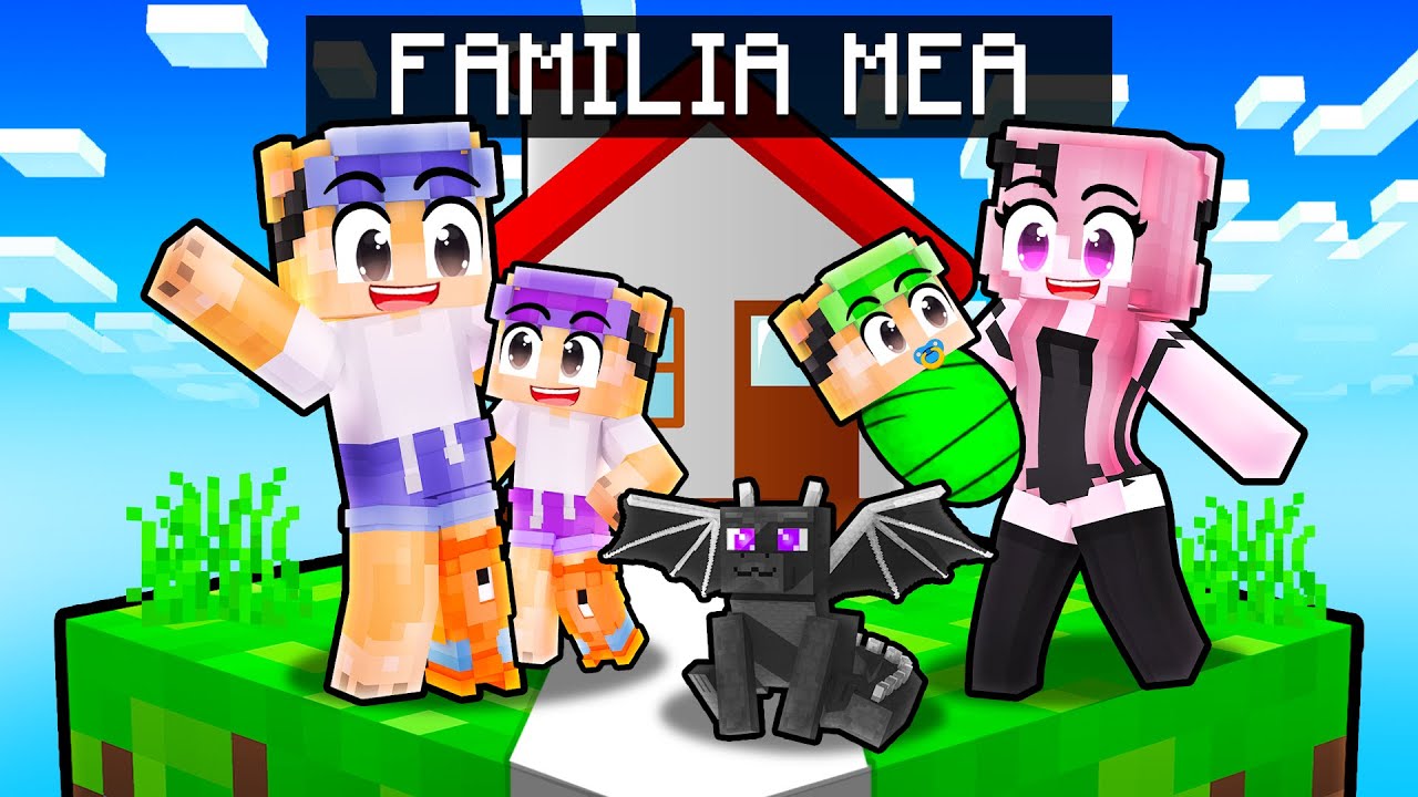 Familia Mea *REALA* in Minecraft!