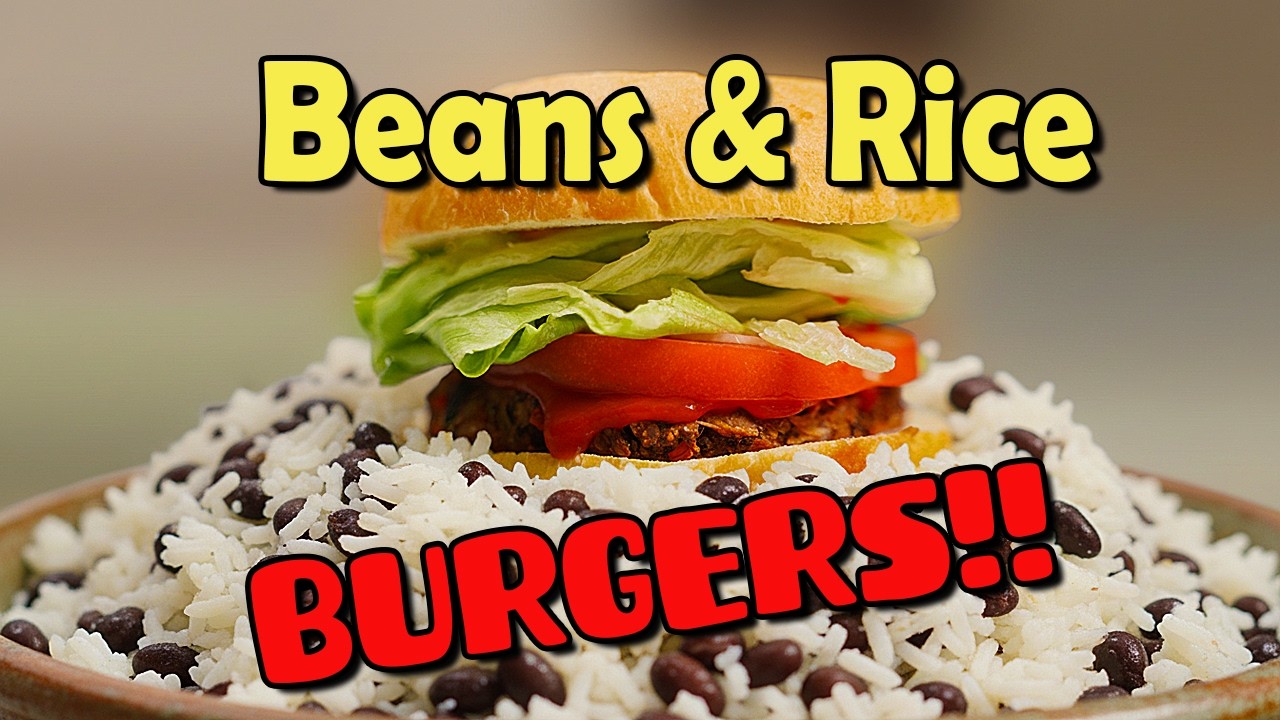 Black Bean and Rice Burger (Low Fat, Soy Free Vegan Burgers)