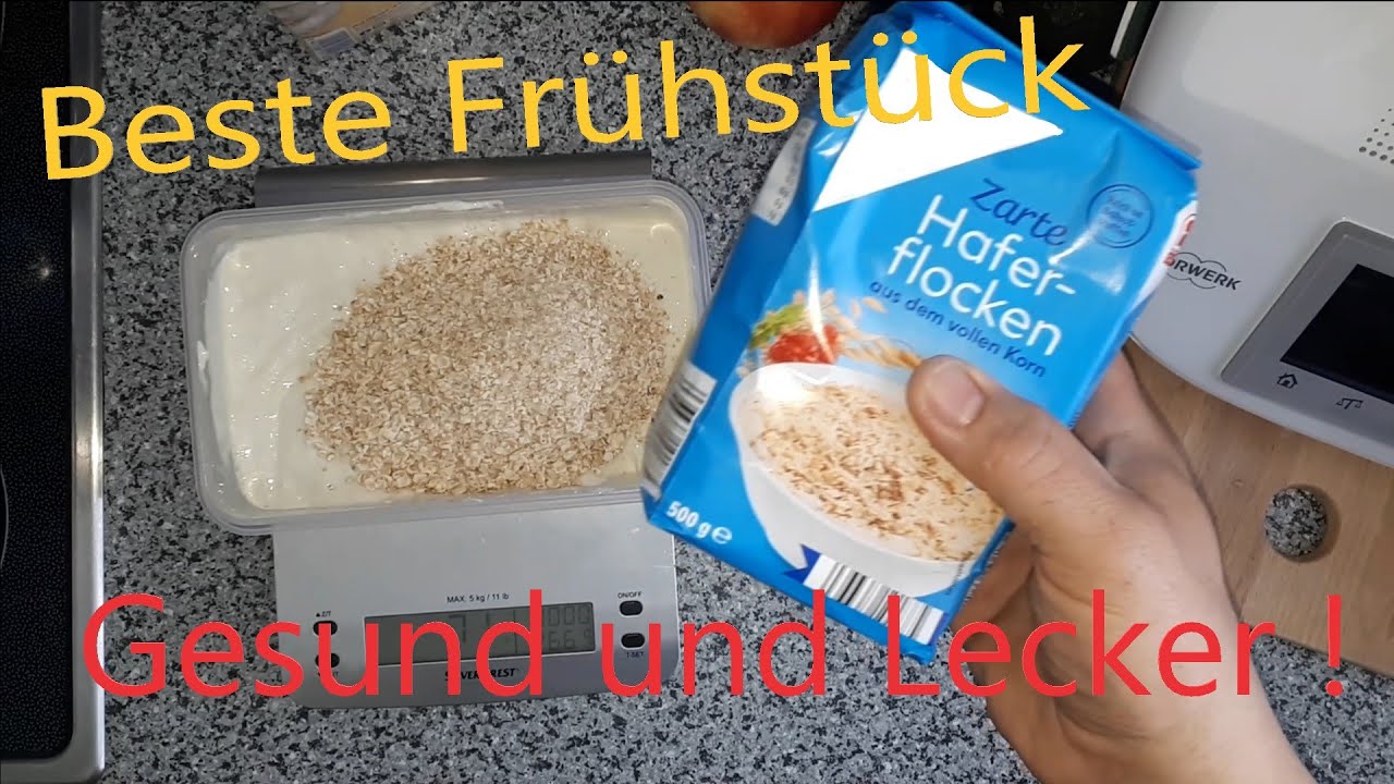 Quark mit Haferflocken