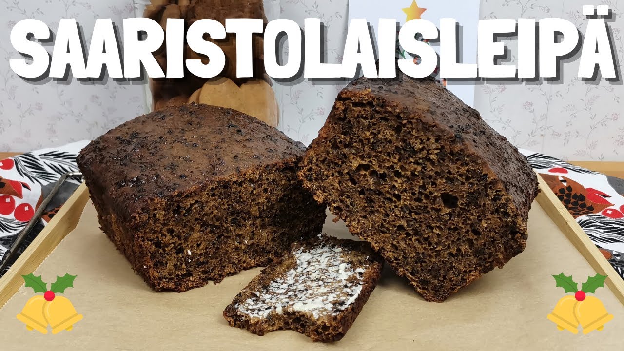 Saaristolaisleipä (Taikinajuurella tai Hiivalla)