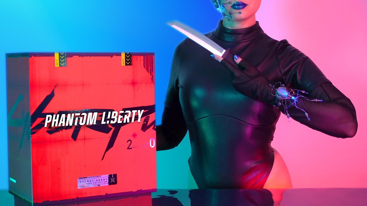 FIRST LOOK Phantom Liberty 'SECRET AGENT' Edition | Cyberpunk 2077 Unboxing