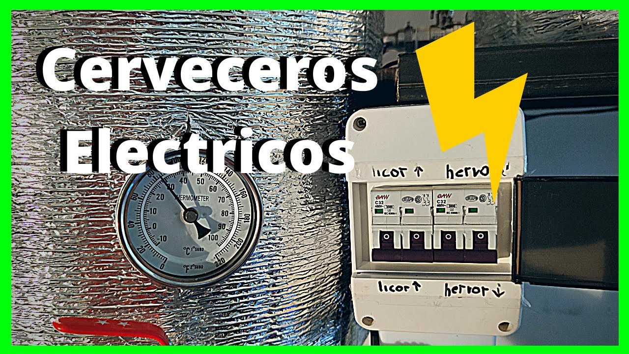 Como funciona un equipo cervecero ELECTRICO de 60 litros finales | NoSoyNormal Cerveceria