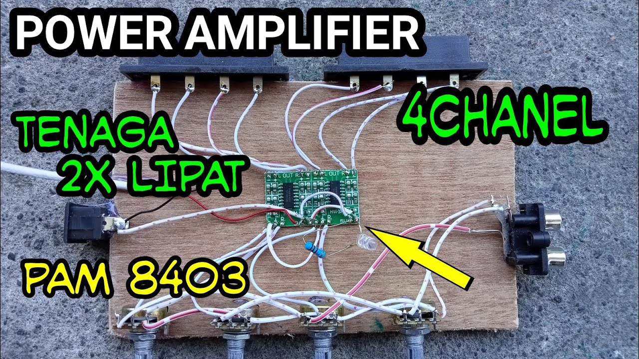 POWER AMPLIFIER 4CHANEL PAM 8403,,,POWER 2X LIPAT...horeGg..