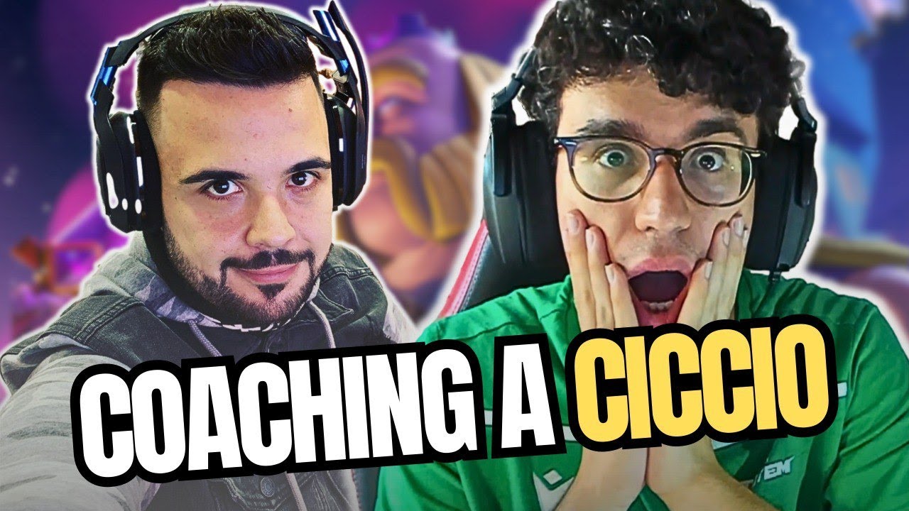 COACHING A @CiccioGamer89 PER LA PAGURI CUP! [EP 1] - CLASH ROYALE ITA