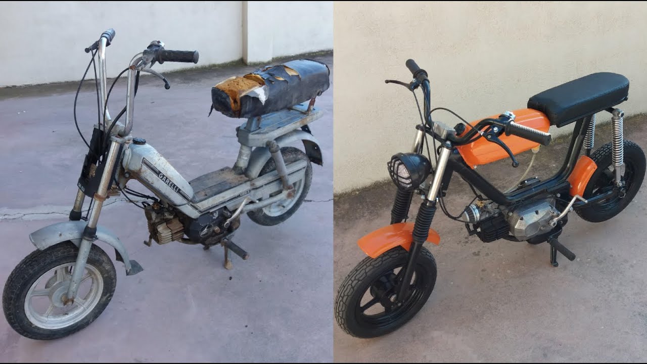 Garelli 50cc full restoration & modification