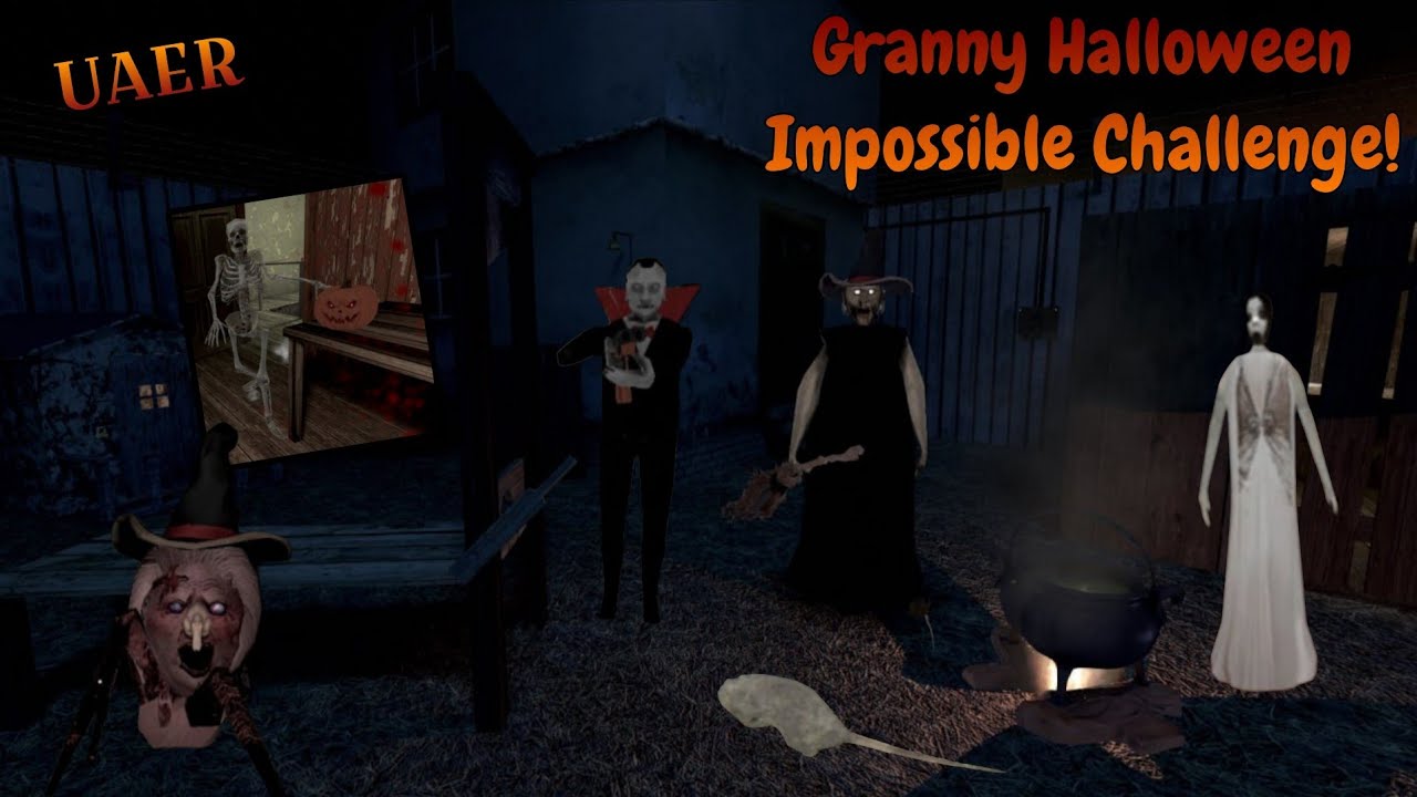 Truly Granny Recaptured Challenge! Halloween With New Randomizer! 