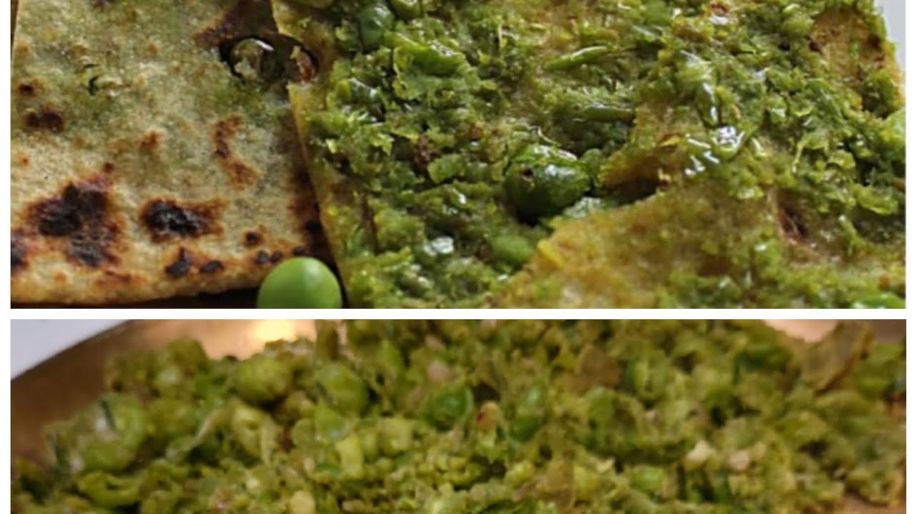 Matar thecha paratha ankitaverma79a#cooking