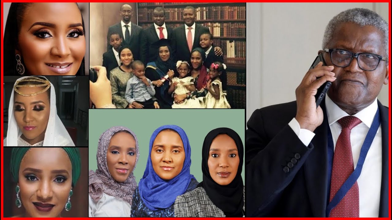 Ku Duba Kyawawan ƴaƴa Mata Na  Alhaji Aliko Dangote, Aurensa, Da Kuma Aikinsu A 2025