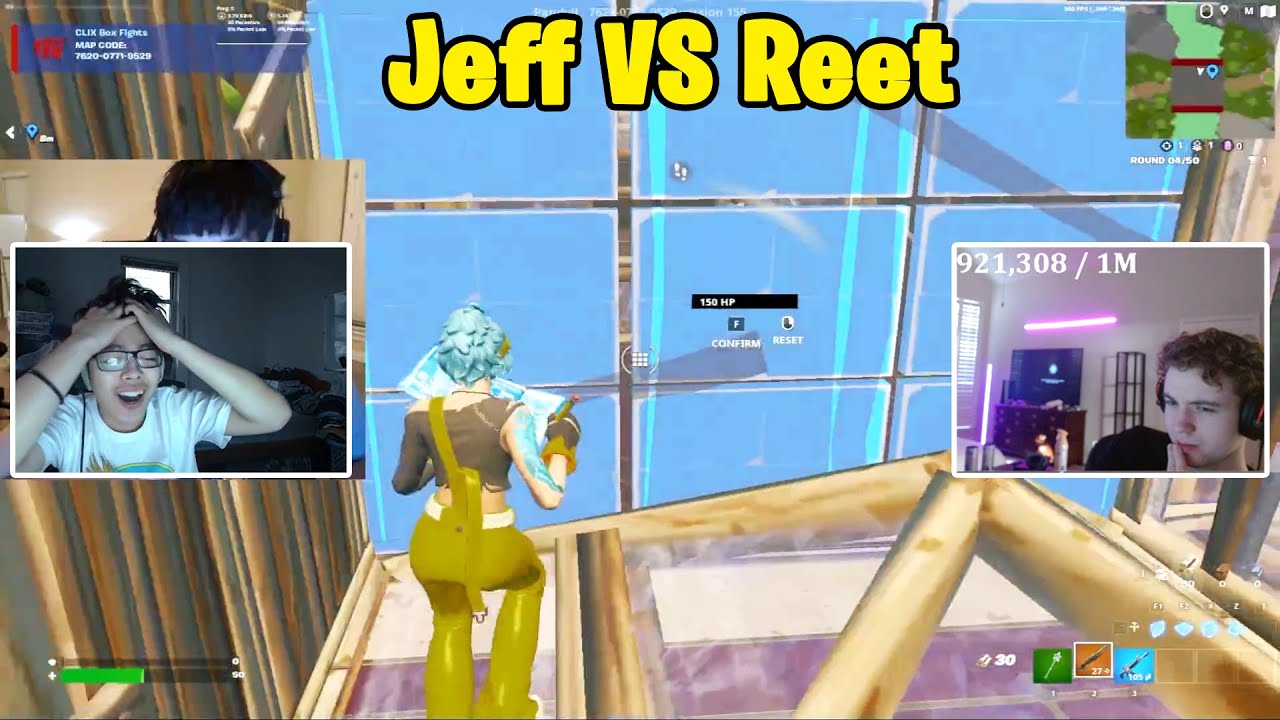 Asian Jeff VS Reet 1v1 TOXIC Boxfights!