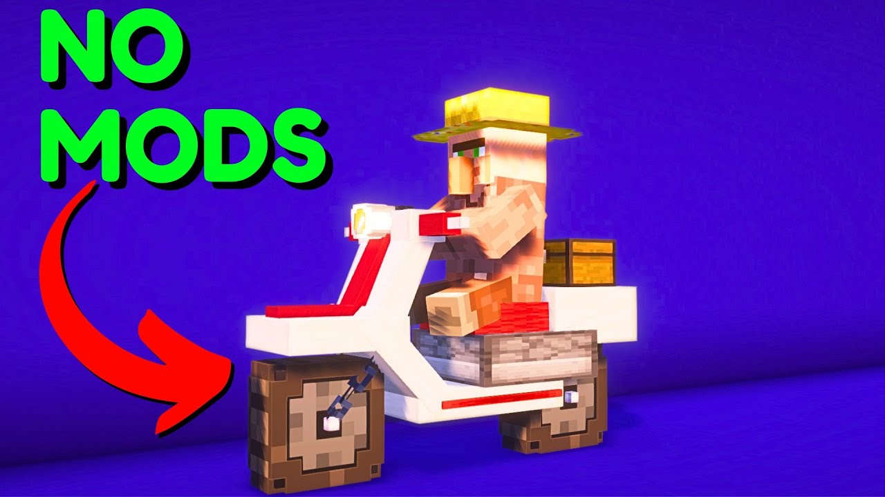 15 MINECRAFT Display Entity Vehicles