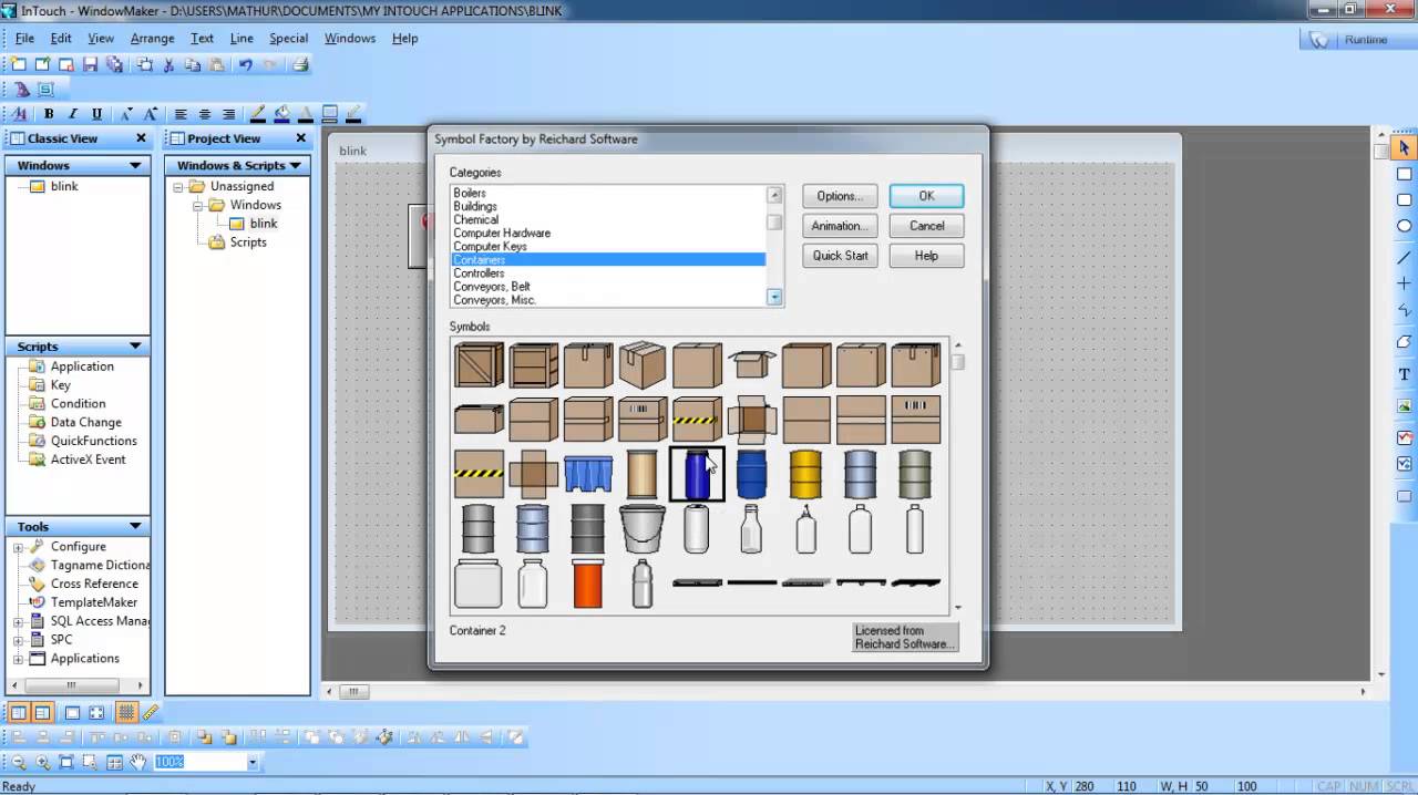 basic scada animation tutorial for beginners in wonderware intouch : Rising Emirates