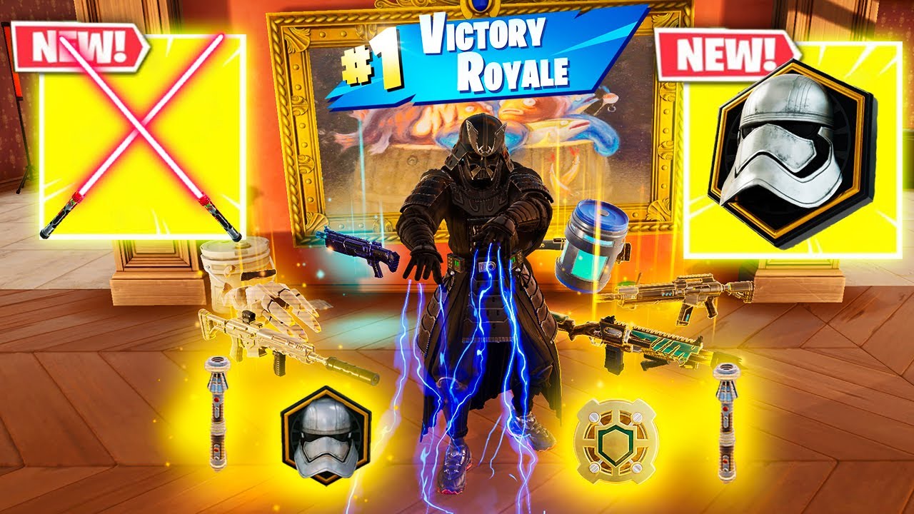 DARTH VADER vs 4 NEW MEDALLIONS & MYTHIC&rsquo;S CHALLENGE (NEW! Fortnite Chapter 6 Season 3)