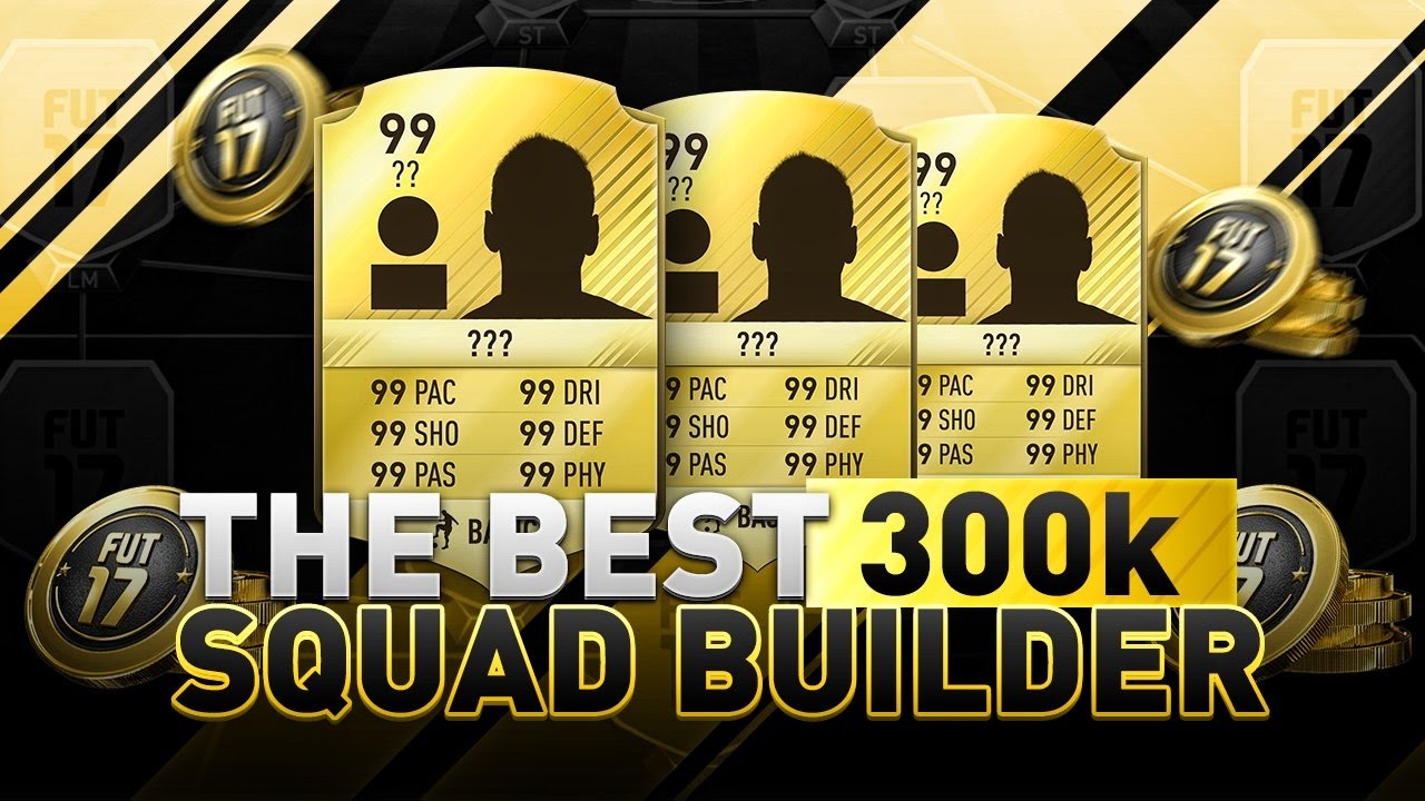 FIFA 17 300k SQUAD BUILDER THAT CAN BEAT ANY TEAM IN FIFA - BEST AFFORDABLE ULTIMATE TEAM IN FUT !!!