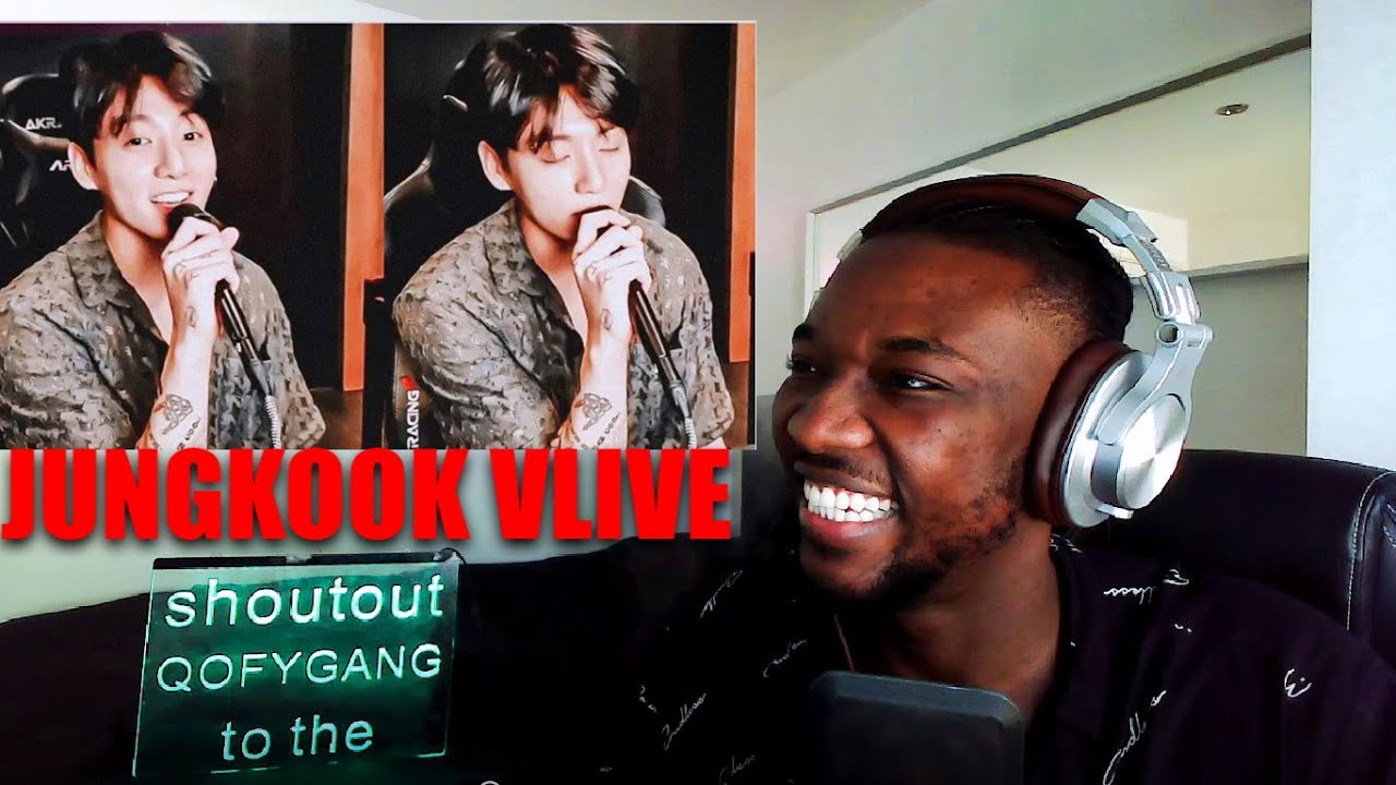 Reacting To Jungkook Singing Peaches, STAY, Leave The Door Open, ect. | Jungkook Vlive