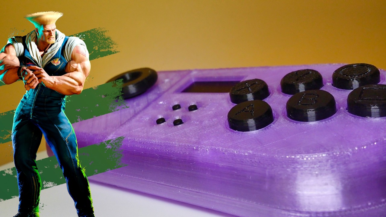 This Guy’s 3D-Printed Fightpad Is Better Than Your Controller!!! FightWedge V2 Review