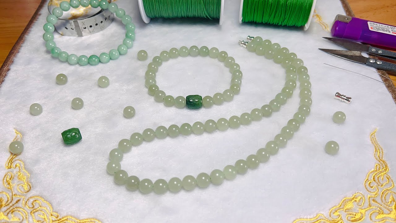 How to Make Beaded Bracelet / Necklace? Karen’s Design Idea Sharing DIY Jewelry Tutorials