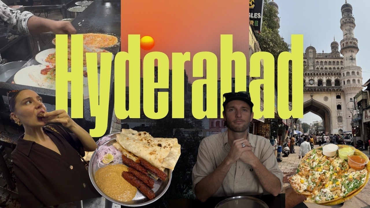 Riding First Class on an Indian Train & Eating Hyderabad’s Best Food 🇮🇳
