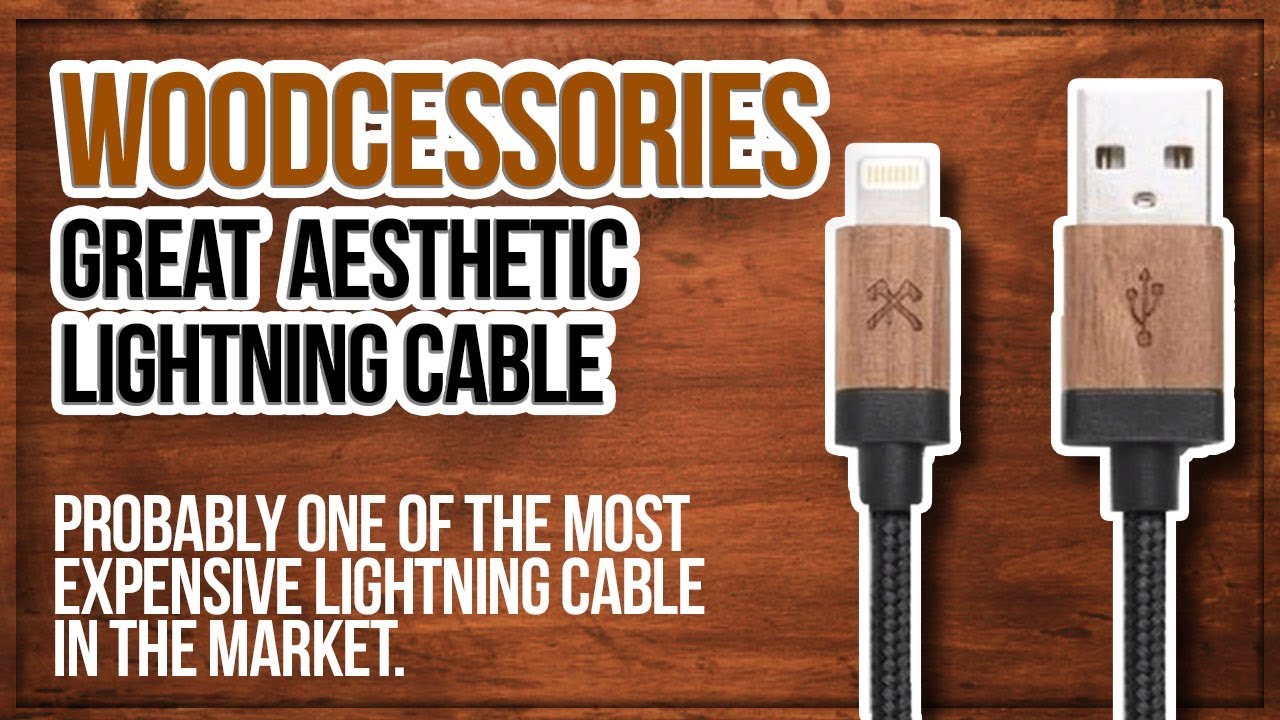 WOODCESSORIES One of the most EXPENSIVE LIGHTNING CABLE in the market | Sunday Unboxing
