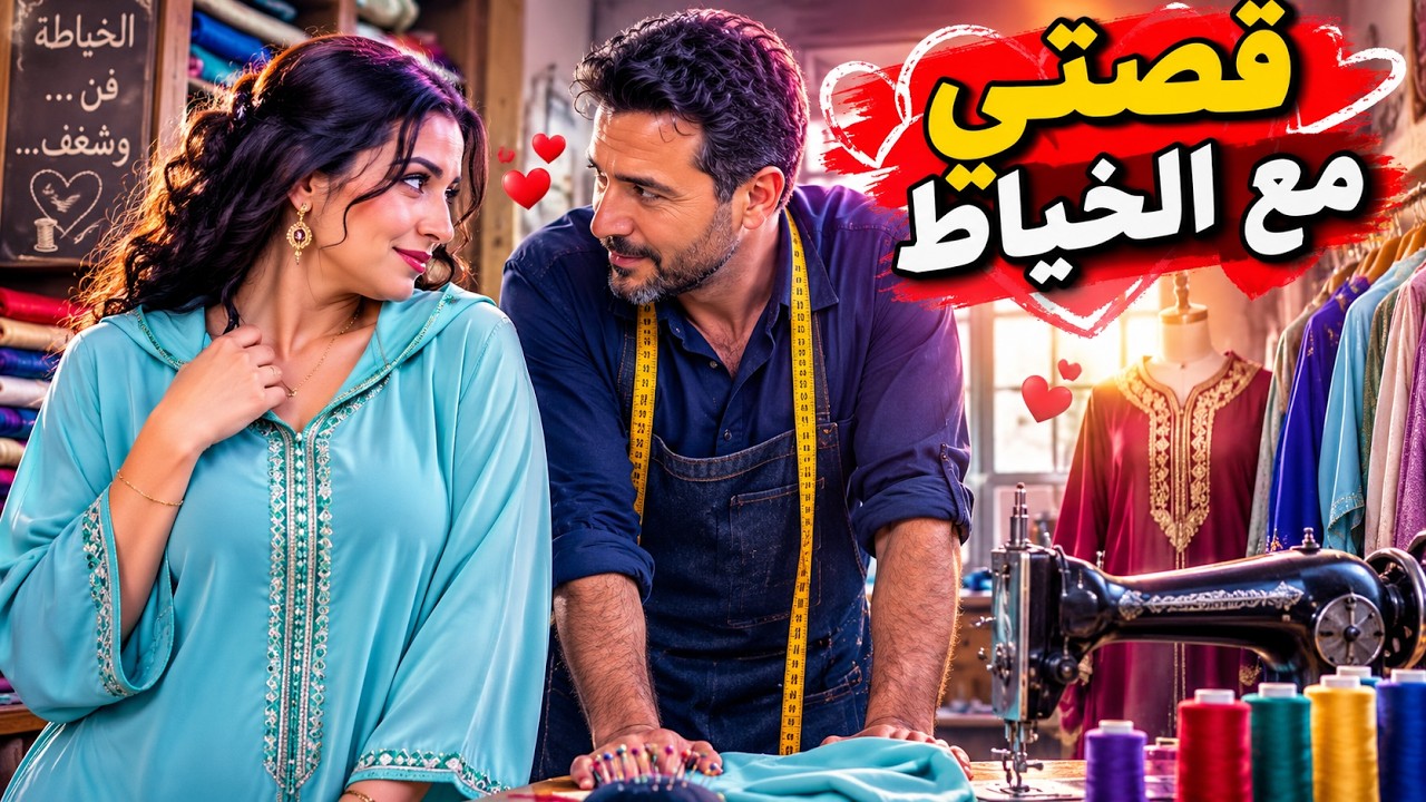 قصاتي مع الخياط  ملي  بغا يخود ليا العبار ديال الجلابة 🔥